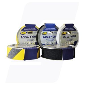 Anti-slip tape zwart/geel 50mm x 18