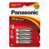 Batterij Panasonic (4st.) lr03/aaa
