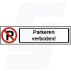 Parkeren verboden d5057