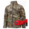 Heated Camouflage Jacket + gratis accupakket
